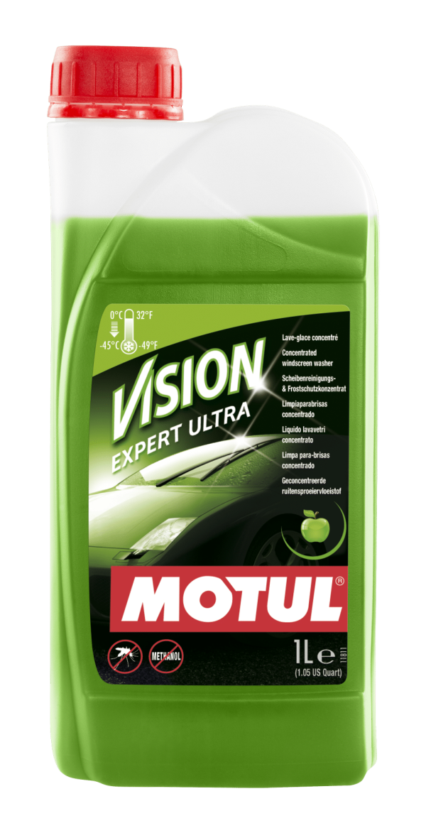 Motul Vision Expert Ultra Windscreen Washer Fluid 1L