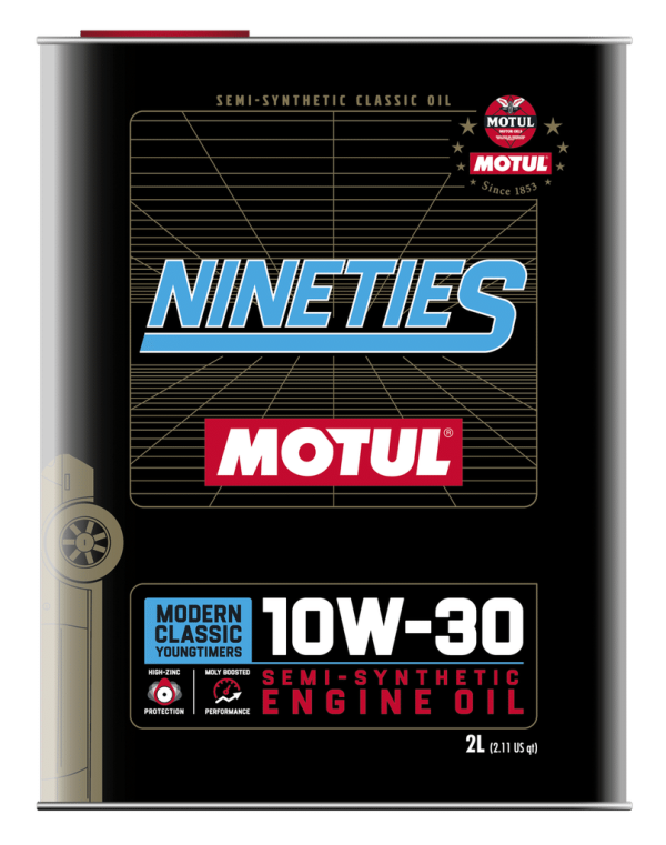 Motul Classic Nineties - 10W30 Semi Synthetic - 2L