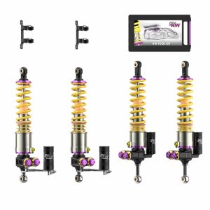 KW V5 Coilovers with HLS 4 Hydraulic Lift System - Porsche Carrera GT