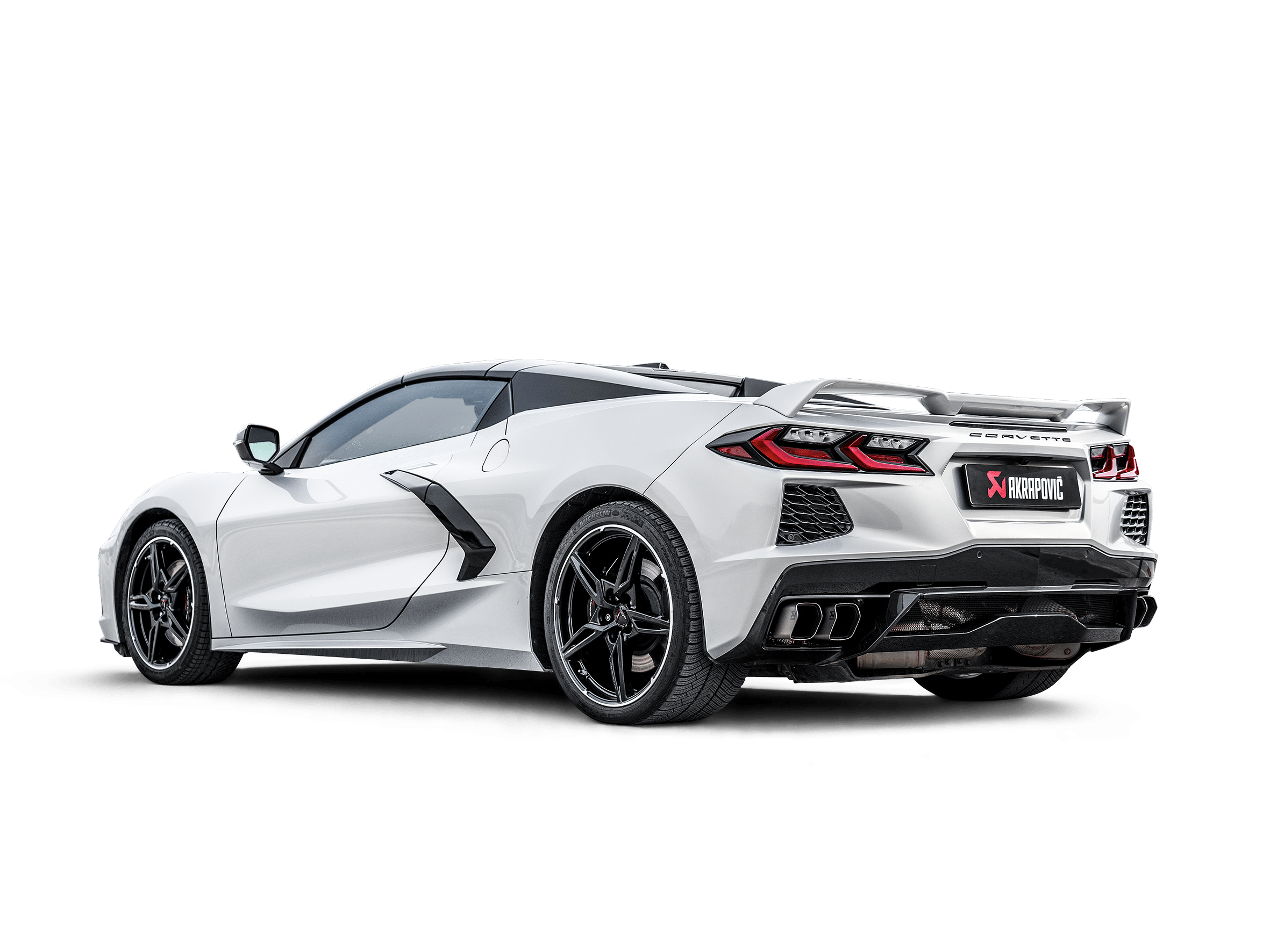 Akrapovic Slip-On Exhaust - Chevrolet Corvette (C8) Stingray