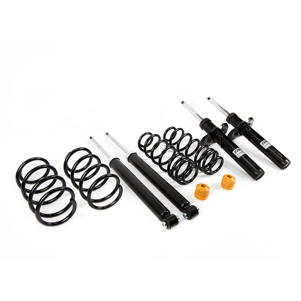 ST Suspensions Black Edition Spring and Damper Kit - Volkswagen Golf MK7 GTI/GTD