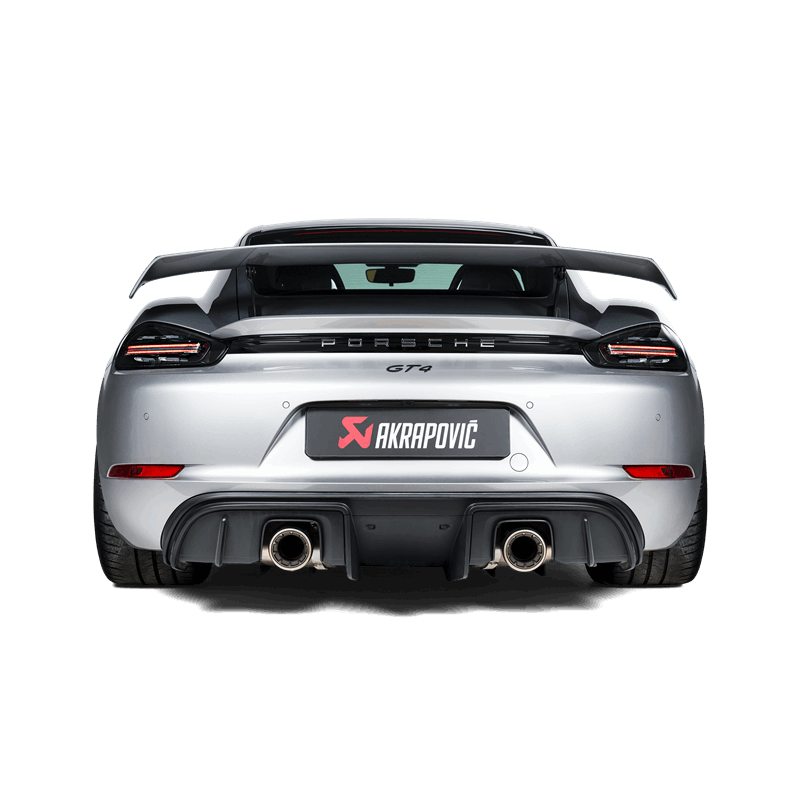 Akrapovic Slip-On Exhaust - Porsche Cayman GTS 4.0 (718) - Image 2