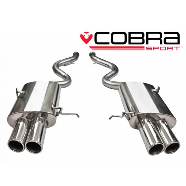 Cobra Rear Silencers - BMW M3 (E9X)