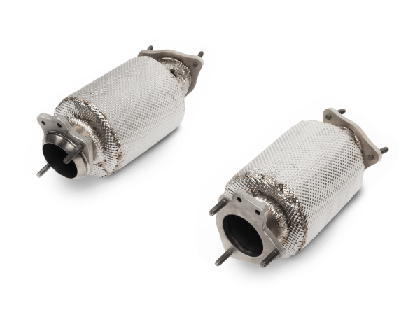 Akrapovic Sport Cat Link Pipes - Chevrolet Corvette (C8) Stingray - Image 2