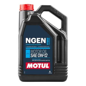 Motul NGEN Hybrid 0W-12 Synthetic bio-sourced engine oil 4L