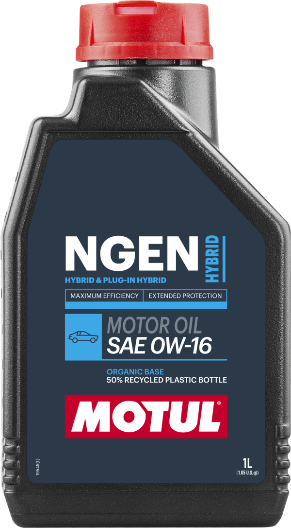 Motul NGEN Hybrid 0W-16 Synthetic bio-sourced engine oil 1L